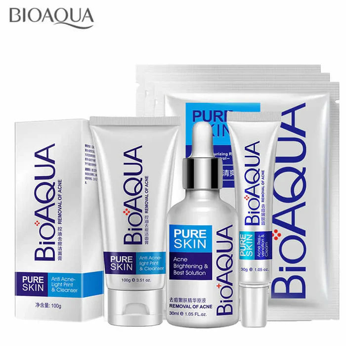 Kit x 4 Cuidado Facial Anti-Acné - BioAQUA